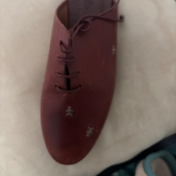 Rare vintage Henry Beguelin flat mules